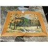 Image 2 : VINTAGE PAINT BY NUMBER 12 X 16” FRAME