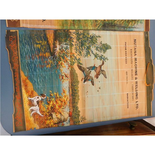 NUTANA MACHINE AND WELDING LIMITED BAMBOO CALENDAR TOP