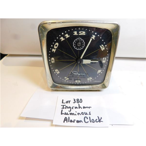 INGRAHAM LUMINOUS ALARM CLOCK