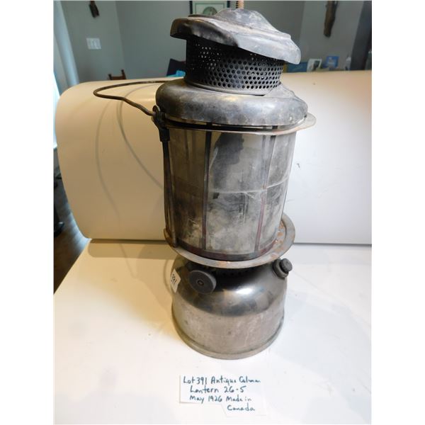 COLEMAN LANTERN 26-5 MADE IN CANADA
