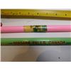 Image 2 : 2 LARGE WOODEN SOUVENIR PENCILS