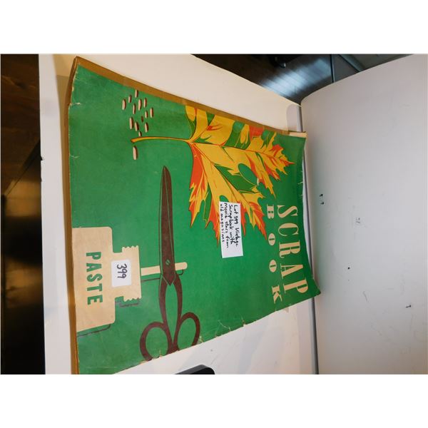VINTAGE SCRAPBOOK WITH MOVIE STARS FOM OLD MAGAZINES