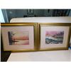 Image 1 : 2 FRAMED WATER COLOURS