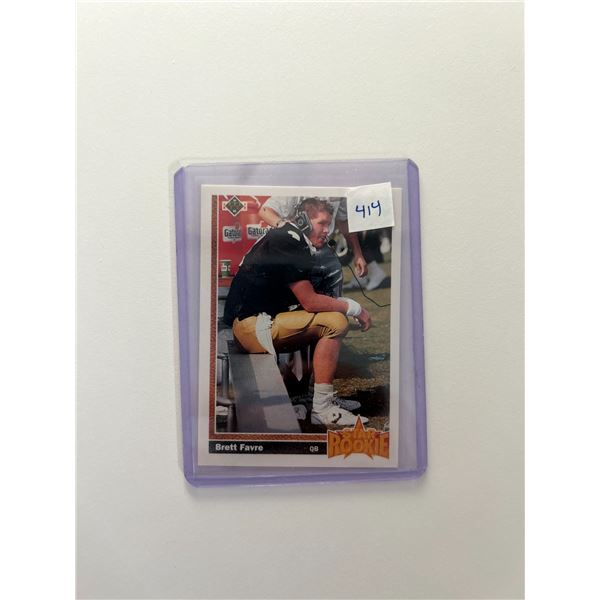 Brett Favre - Rookie Card