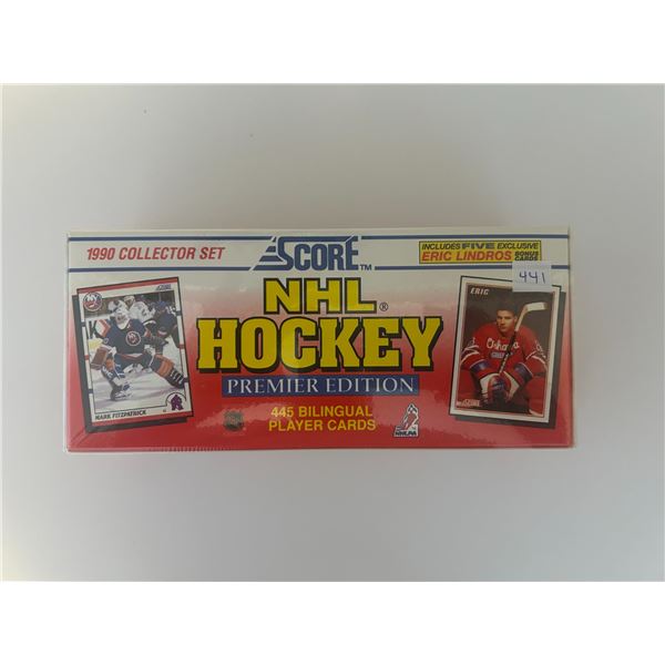 1990 Score Bilingual - Factory Sealed Hockey Card Set