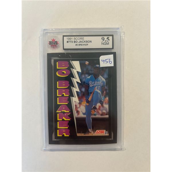1991 - Bo Jackson - Bo Breaker - Graded Near Gem Mint