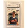 Image 1 : 1988 - Tom Glavine - Rookie Card - Graded Near Mint / Mint