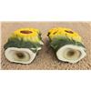 Image 2 : Vintage sunflower salt and pepper shackers