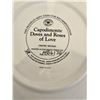 Image 2 : Franklin Mint Capodimonte Doves and Roses of Love Plate - Limited edition.  COA included - in origin