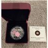 Image 2 : 2011 Canada $20 - Wild Rose 99.99% fine silver coin.  COA and RCM box