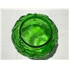 Image 3 : Vintage E.O. Brody Co-Crinkle Textured Green Glass Bowl.