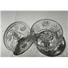 Image 3 : Vintage Anchor Hocking Star OF David Snowflake Lidded  Lidded Candy.
