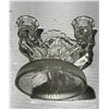 Image 2 : Jeannette Glass Iris Double Light Candlestick.