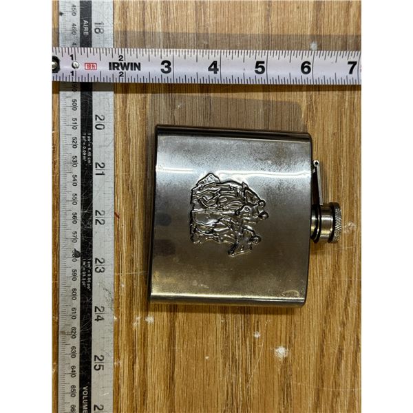 Early Times 100% Stainless Steel with Funnelk Flask.