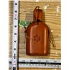 Image 1 : Vintage Animal Theme Leather Case Bottle.