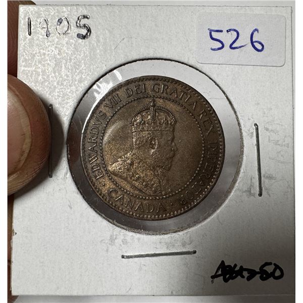 1905 Canadian Large Cent.