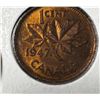 Image 2 : 1947 Canadian One Cent - ML, Pointed 7.