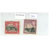 Image 1 : Lot of 2 old Stamps from Cyprus. George VI. Used.