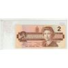 Image 2 : 1986 $2 Replacement note. Thiessen-Crow signatures. BBX Prefix with Small B. BC-55bA. VF-20.