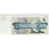 Image 2 : 1986 $5 Replacement note. Thiessen-Crow signatures. ENX Replacement Prefix with Blue Back Position N