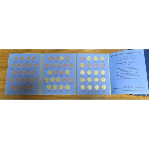 U.S. Buffalo  Nickel Collection 1920 – 1938. Contains 26 coins, including some Key Dates. H