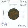 Image 1 : Newfoundland. 1942 Cent. EF-40.
