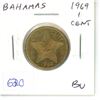 Image 1 : Bahamas. 1969 1 Cent. Starfish. BU.
