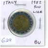 Image 1 : Italy. 1982 500 Lire. Bi-metallic. BU.