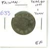 Image 1 : Taiwan. Year 60 (1971) 1 Yuan. EF.