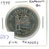 Image 1 : 1979 Kamloops BC Trade Dollar. Fur Traders. BU.