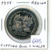 Image 1 : 1978 Regina Trade Dollar. Depicts Sioux Chief Sitting Bull & NWMP Inspector Walsh. BU.