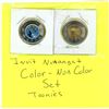 Image 1 : inuit nunangat color- non color set toonies