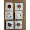 Image 2 : Lot of 6 coloured Canadian special Quarters from 2006 to 2011.