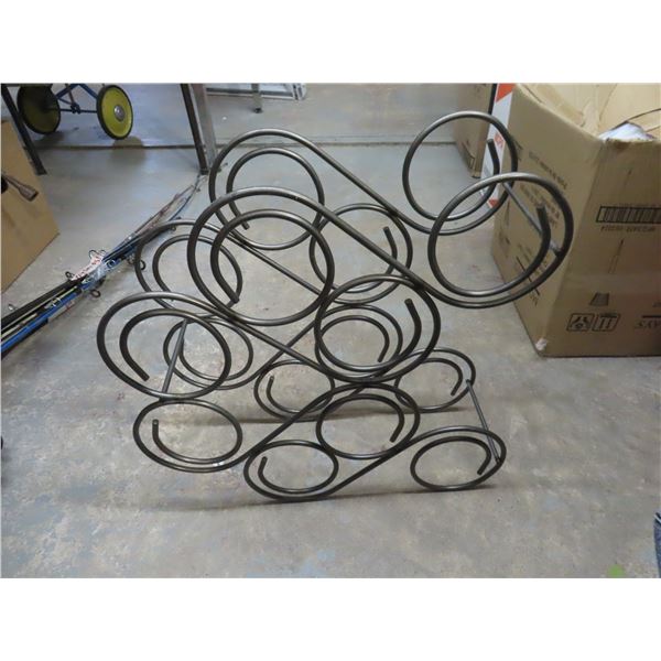 Metal Wine Rack (Like New)