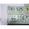 Image 3 : 5 1974 sask license plates
