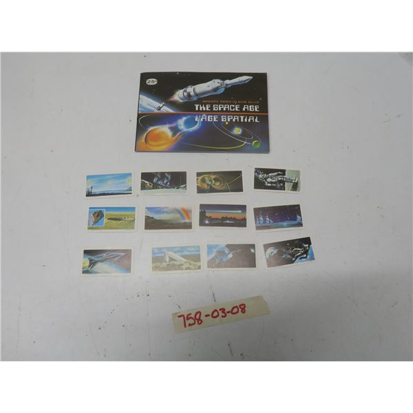 red rose tea cards (the space age) complete set series 12 set of 48 plus full book