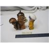 Image 4 : 2 coin banks, squirrel, fishing boy ceramic figurine