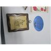 Image 3 : plaque with sayings, wooden box, wooden camel, misc.