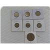 Image 1 : Lot of Canadian coins( 3 nickels, 3 quarters and 1 1982 confederation constitution coin)