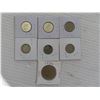 Image 2 : Lot of Canadian coins( 3 nickels, 3 quarters and 1 1982 confederation constitution coin)