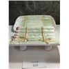 Image 3 : Vintage French Asparagus Serving Cradle and Under Dish