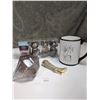 Image 4 : Miscellaneous Christmas Items, Carousel & Tealight Holder, Candy Dish, Mug, and Ornaments