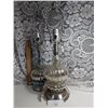 Image 1 : Two Mercury Glass Lamps (one is broken and they do not include shades)