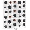 Image 1 : Five - 6 Coin Sets of 1987 Uncirculated Canadian Coins