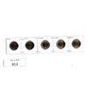 Image 2 : Five Canadian Toonies 1996 to 2000