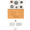 Image 1 : 6 Coin Set of 1966 Uncirculated Canadian Coins each are in their original RCM Envelope with informat