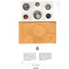 Image 1 : 6 Coin Set of 1966 Uncirculated Canadian Coins each are in their original RCM Envelope with informat
