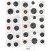 Image 1 : Five - 6 Coin Sets of 1969 Uncirculated Canadian Coins