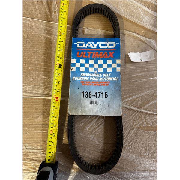 Dayco Ultimax Snowmobile Belt.