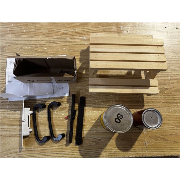 Patio Door Handle Set and Aeroshell.